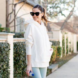 ALO Yoga | Cream Frost Cozy Hooded Sweatshirt S